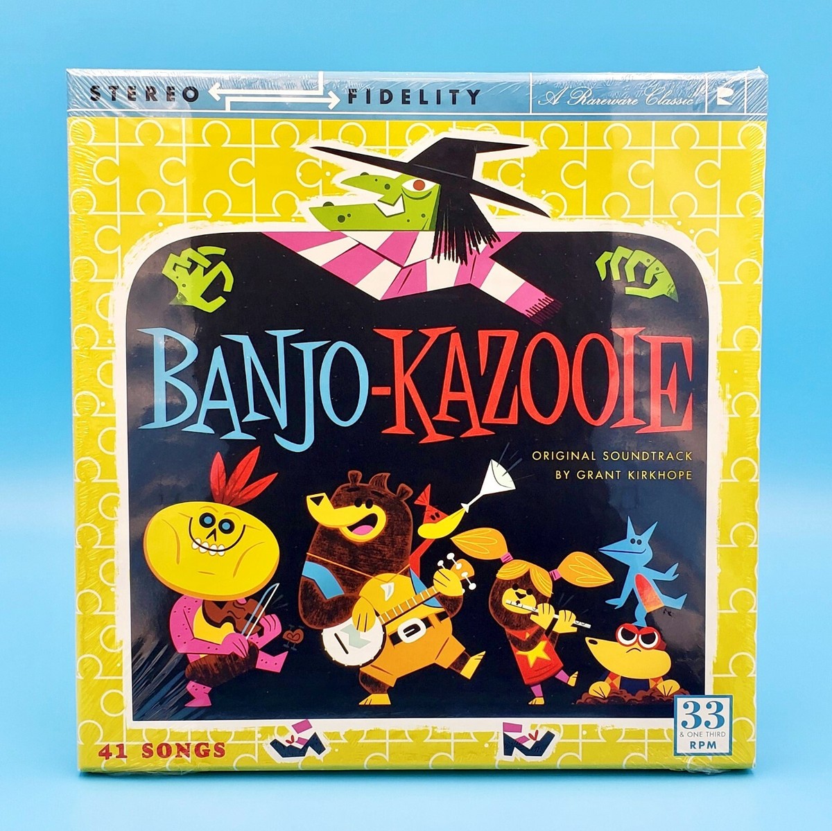 Banjo-Kazooie Video Game Vinyl Record Soundtrack Box Set 4xLP