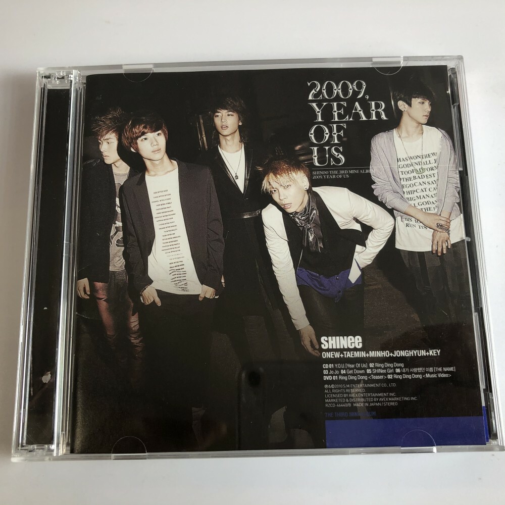 SHINee 2009 Year Of Us CD+DVD JAPAN | eBay