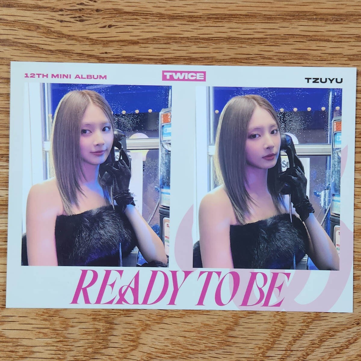 TWICE Ready To Be モモ ラキドロ キオスク TWICE photocard 5TH WORLD