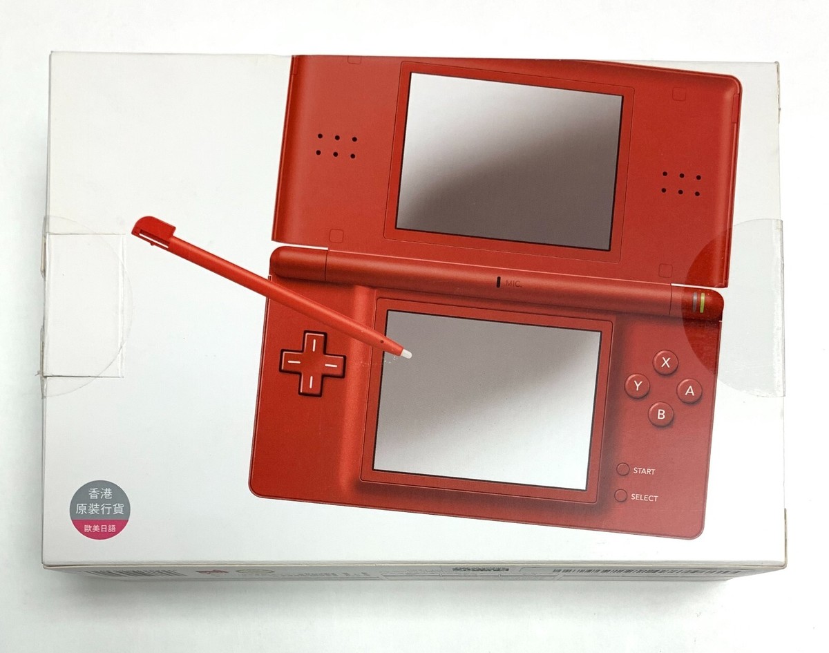 Nintendo DS Lite Rare Asian Release + Extra Battery! - Sparkling