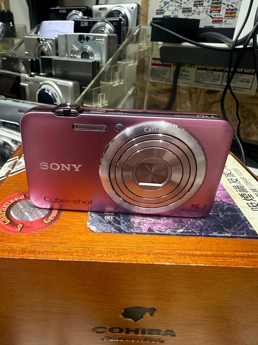 SONY Cyber shot DSC-WX30 Pink Digital Camera 16.2MP 5.0x Optical