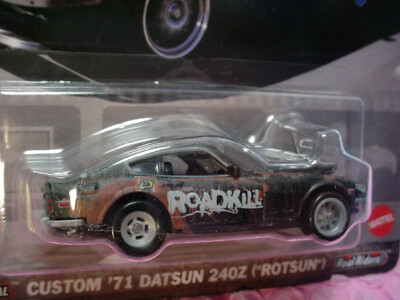 2024 Hot Wheels CUSTOM '71 DATSUN 240Z✰ROADKILL ROTSON✰black