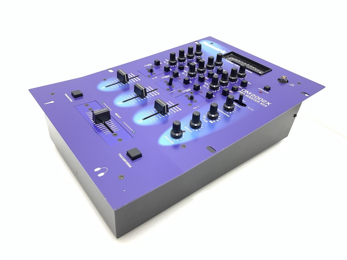 NUMARK DM-2002X Professional DJ PRO MIXER Vintage 1997 WORK
