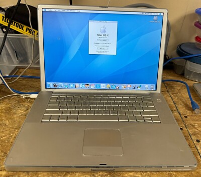 Apple PowerBook G4 15-inch FW800 December 2003 1.25GHz (M8981LL/A
