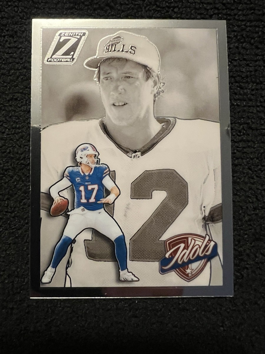 2024 Panini Zenith - Josh Allen & Jim Kelly Idols #3 - Buffalo