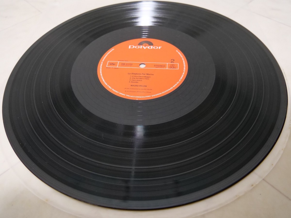 MAURO PELOSI / LA STAGIONE PER MORIRE JAPAN ISSUE LP W/ OBI