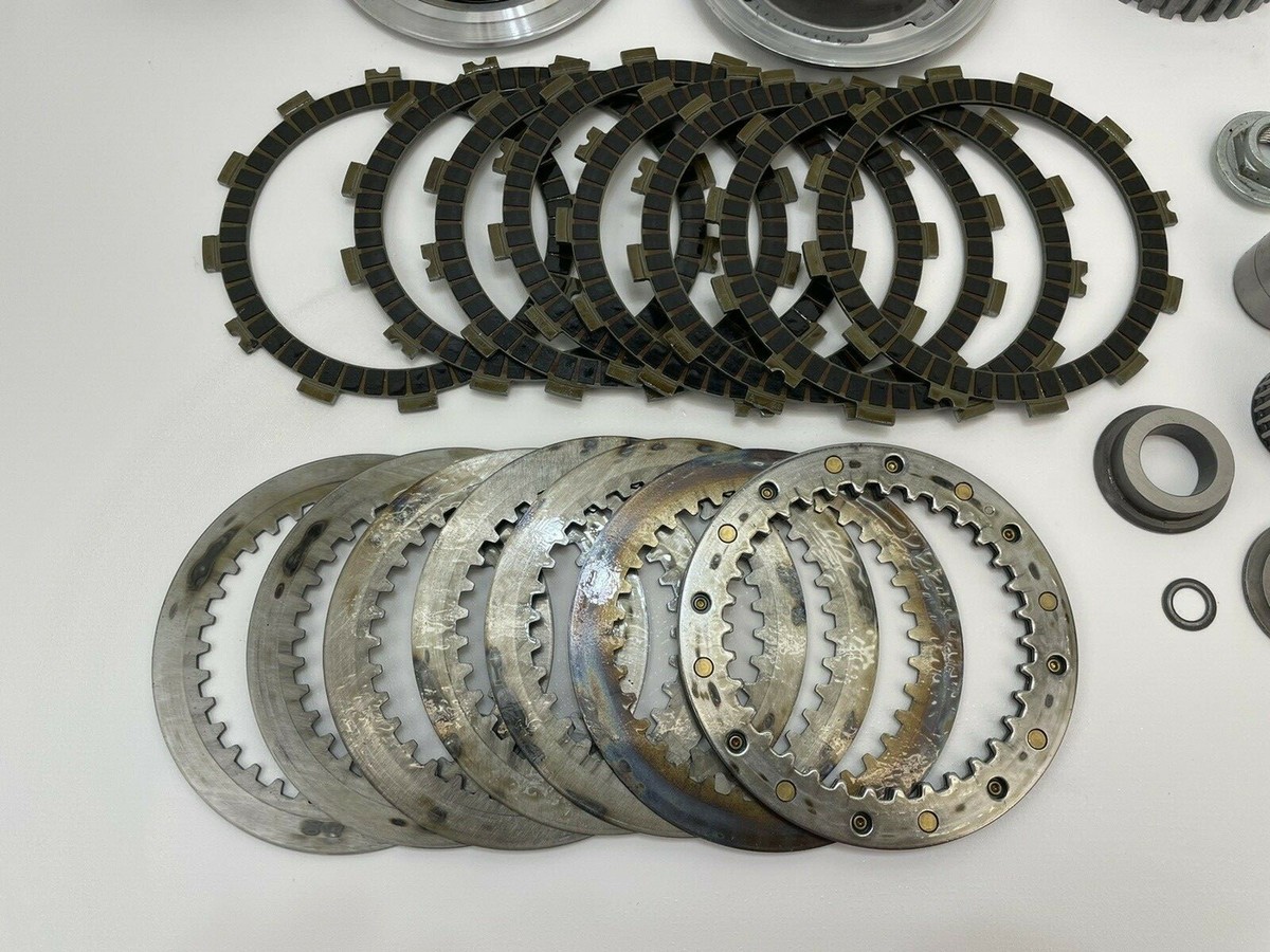05 06 Kawasaki Ninja ZX6 ZX 6 ZX6r OEM Clutch Basket Fibers Steels