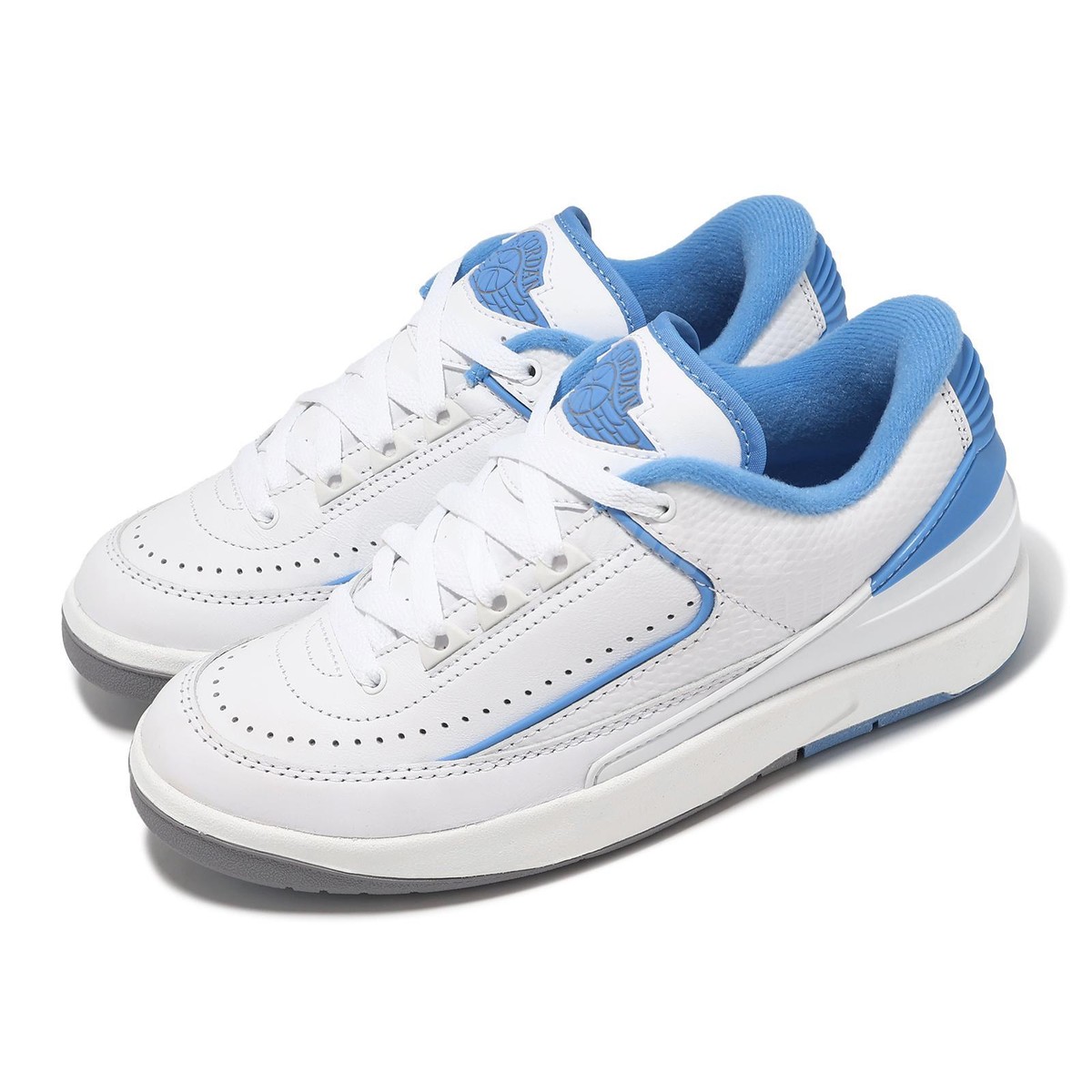 Nike Air Jordan 2 Retro Low GS AJ2 UNC University Blue Kids Youth