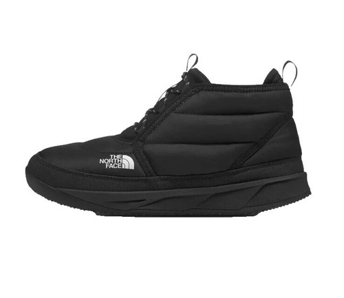 THE NORTH FACE/W Nuptse Chukka Suedet/Boots/22cm/Black/Suede
