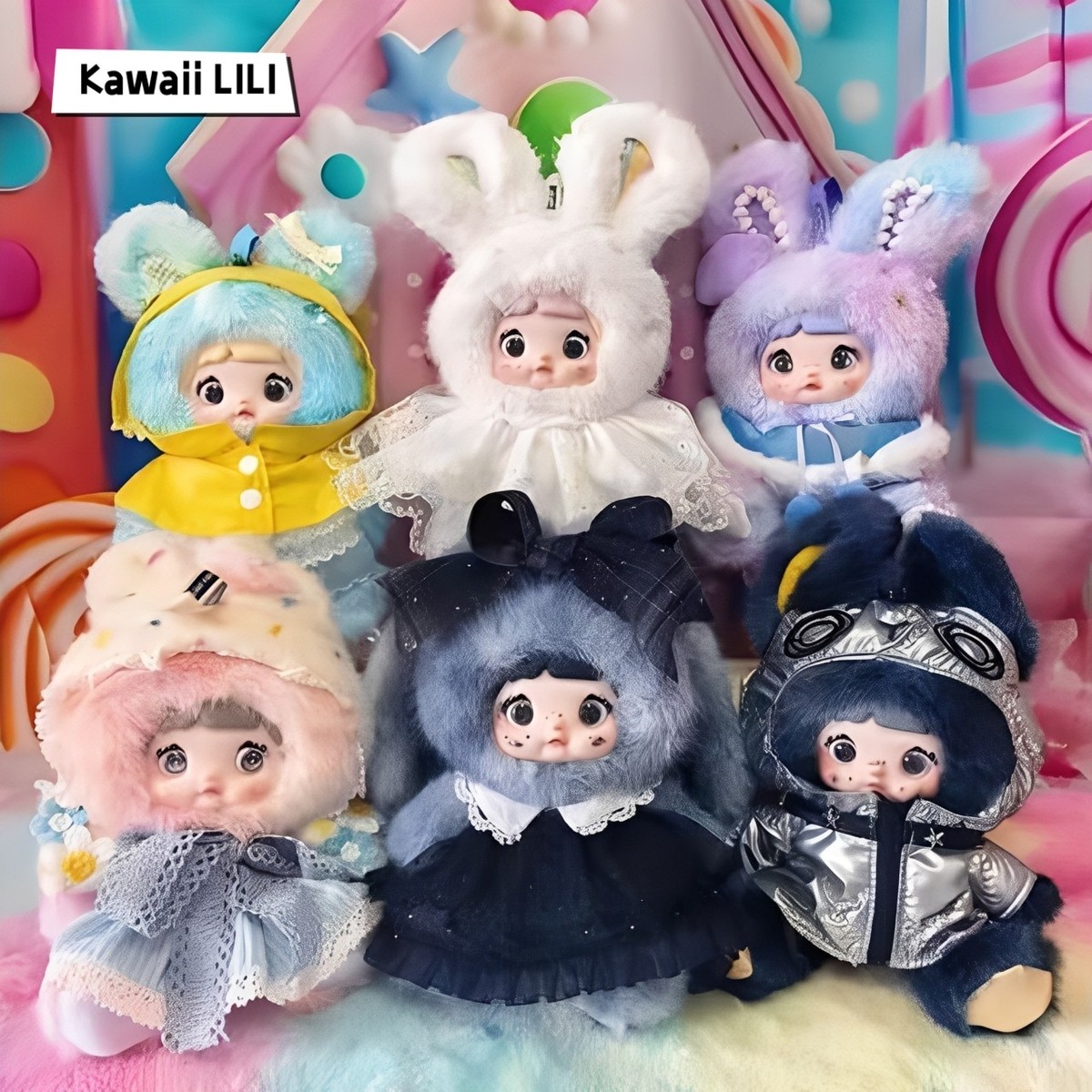 Nommi Weather Forecast Series Plush Pendant Toy Confirmed Blind