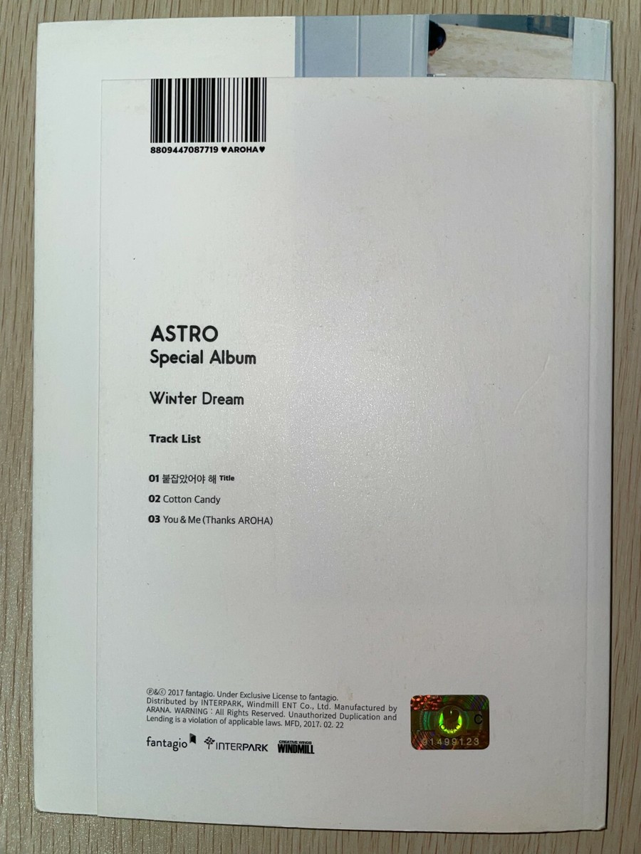 ASTRO [WINTER DREAM] Autographed Signed Album | eBay