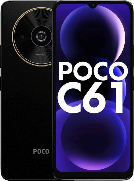 POCO C61 4G Factory Unlocked Dual SIM-128GB ROM-MTK Helio G36