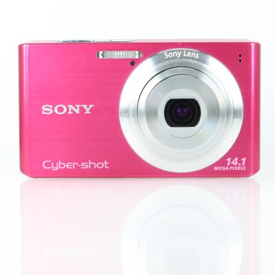SONY Digital Camera DSC-W610 Pink Cyber Shot 4.0x Optical Zoom