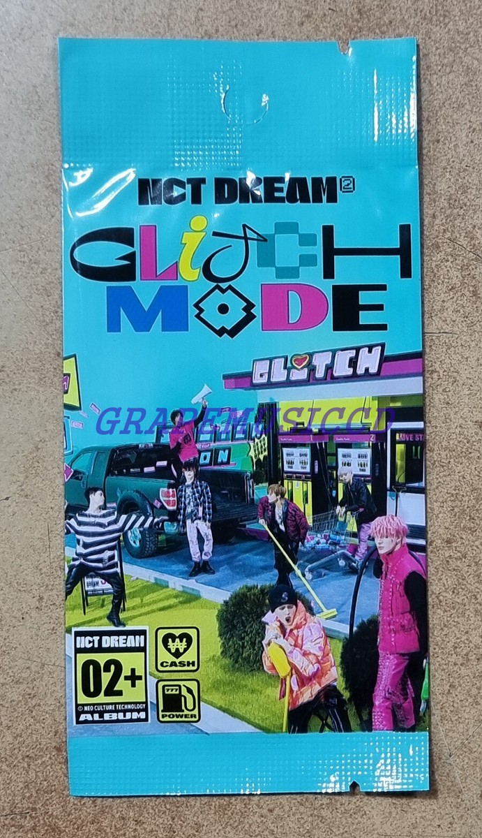 NCT DREAM GLITCH MODE ARCADE CENTER POP-UP MD RANDOM TRADING CARD
