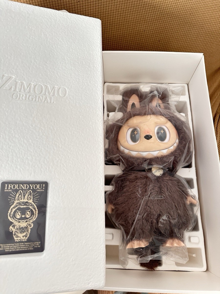 Authentic) Pop Mart Labubu Zimomo Monsters I Found You Vinyl Plush