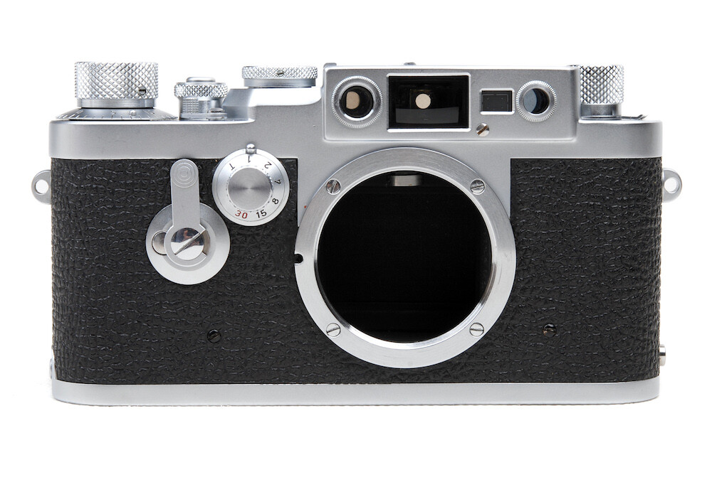 Leica DBP Ernst Leitz GMBH Wetzlar IIIG 35mm Rangefinder Film