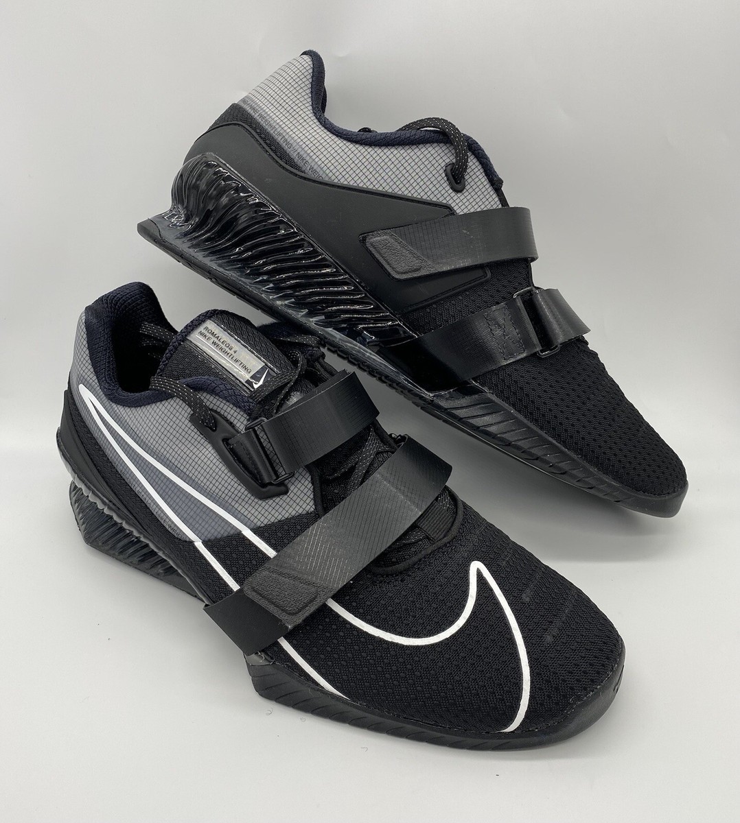 Nike Romaleos 4 Size 14 Black White CD3463-010 | eBay