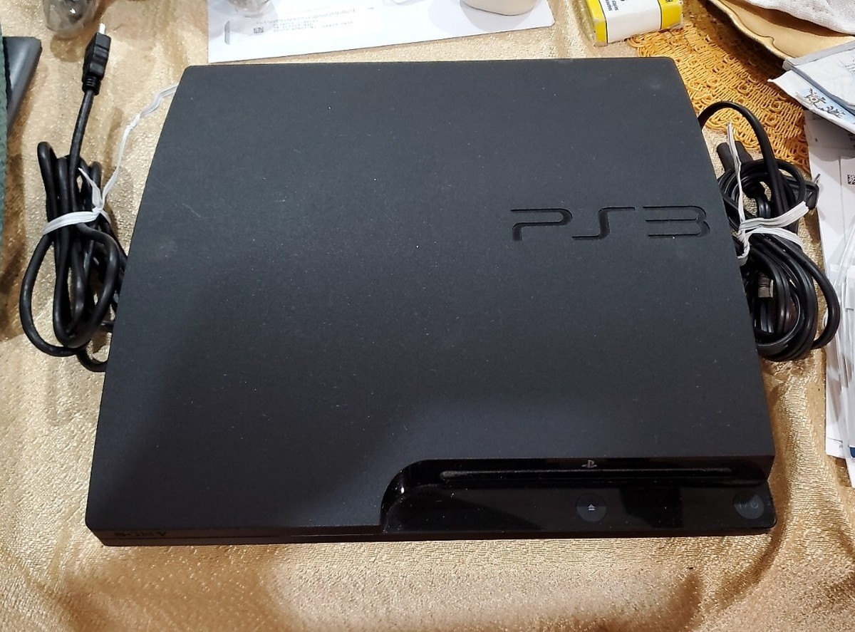 PlayStation 3 PS3 Slim 160GB Console (20 Games) w/ Controller