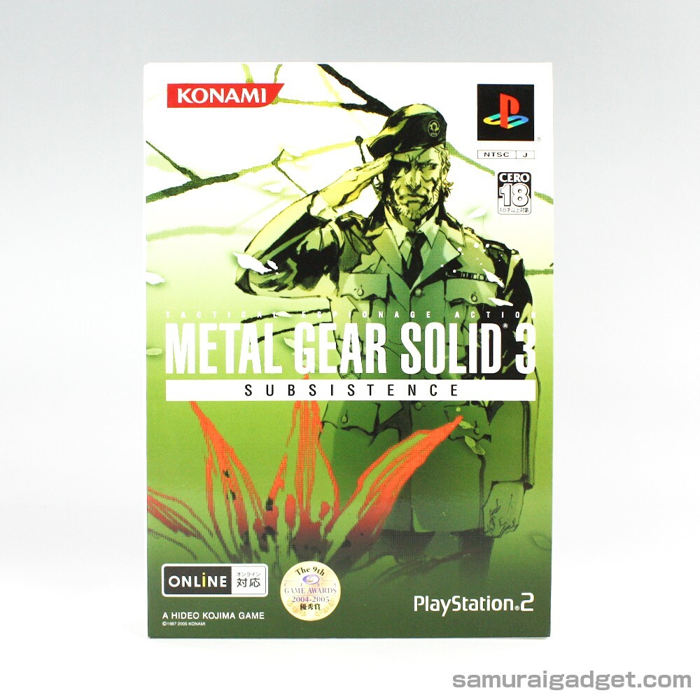 Metal Gear Solid 3: Substance Limited Edition (MGS3) PS2 [Japanese