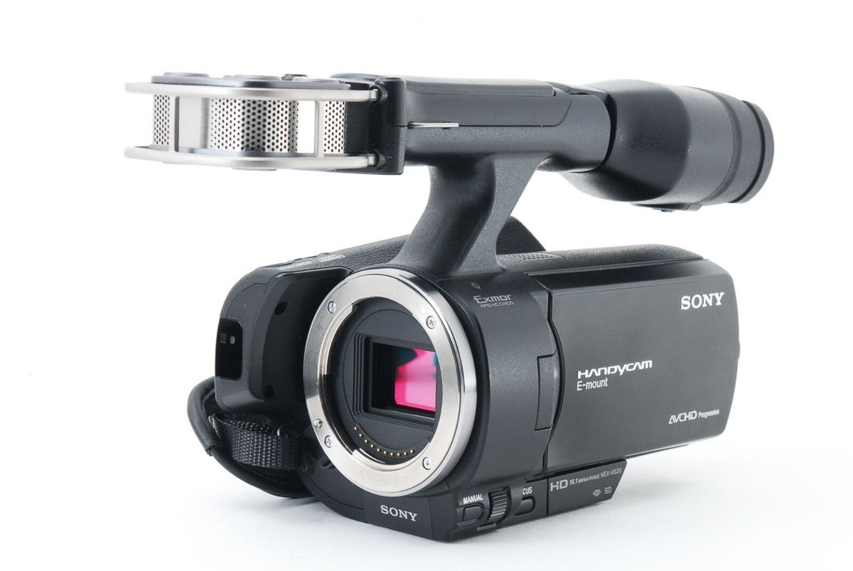 SONY NEX-VG20 Video Camera Handycam for α E mount [Excellent++]
