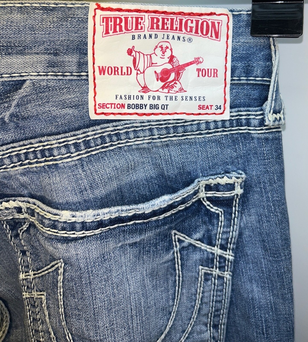 true religion jeans 34x32 Bobby big QT new | eBay