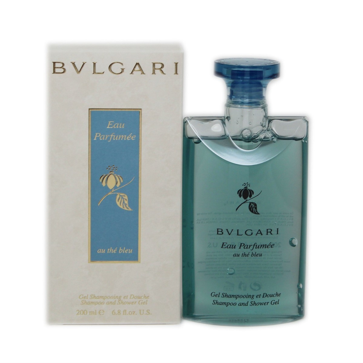 BVLGARI EAU PARFUMEE AU THE BLEU SHAMPOO AND SHOWER GEL 200 ML/6.8