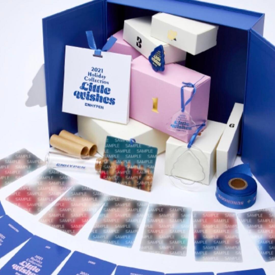 ENHYPEN 2021 HOLIDAY COLLECTION LITTLE WISHES HOLIDAY SPECIAL BOX