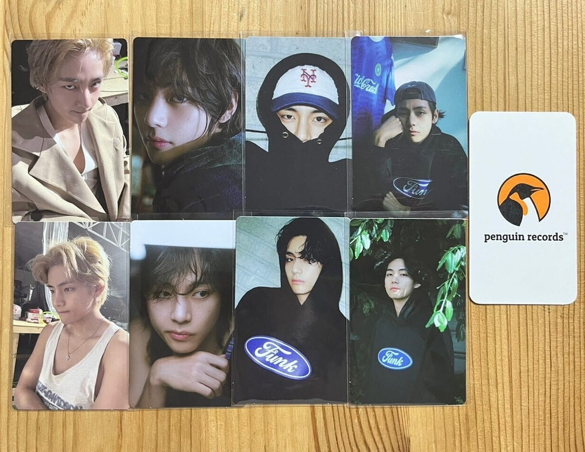 BTS V - Layover M2U RECORD SOUNDWAVE LUCKY DRAW PHOTO CARD | eBay