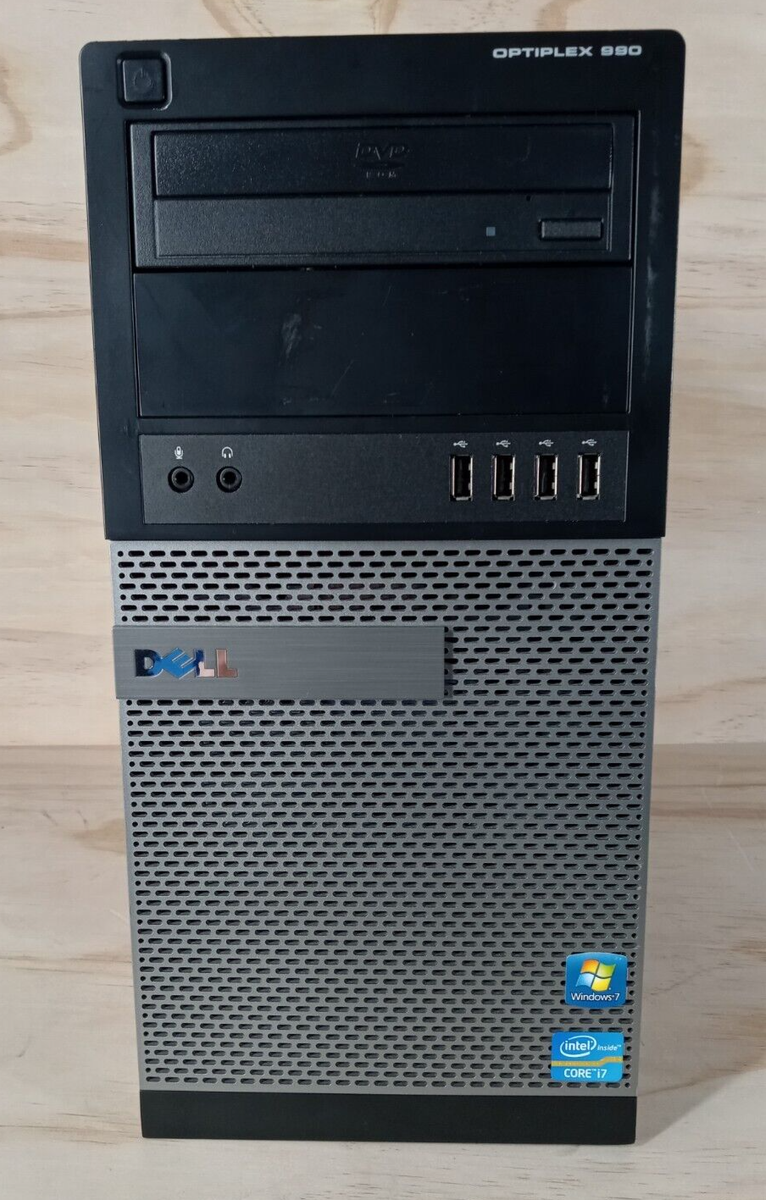 Dell OptiPlex 990 MT Core i7 2600 3.4 GHz 16GB RAM 256GB SSD
