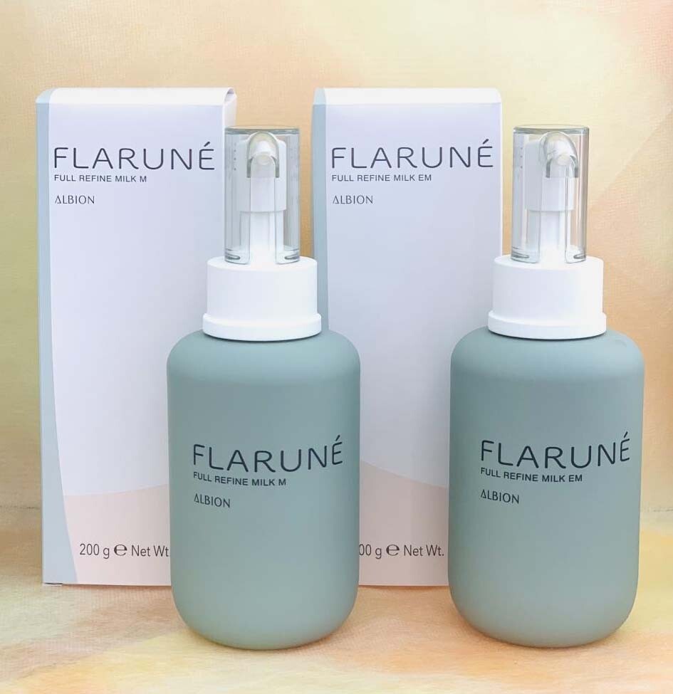 ALBION FLARUNE Full Refine Milk M or EM 200g Flu-refine Emulsion
