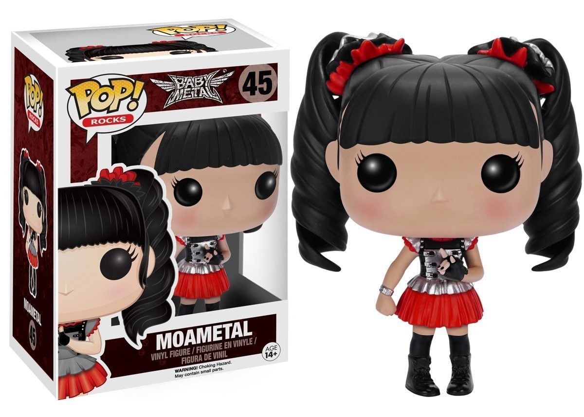 FUNKO POP ROCKS BABY METAL #45 MOAMETAL VAULTED VINYL FIGURE~FAST