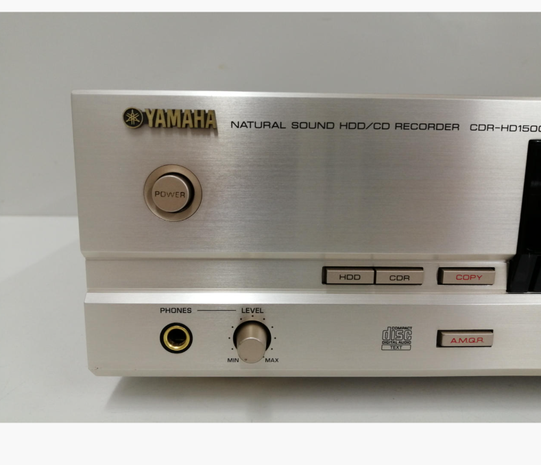 YAMAHA CDR-HD1500 HDD CD Recorder Player Confirmed Operation From
