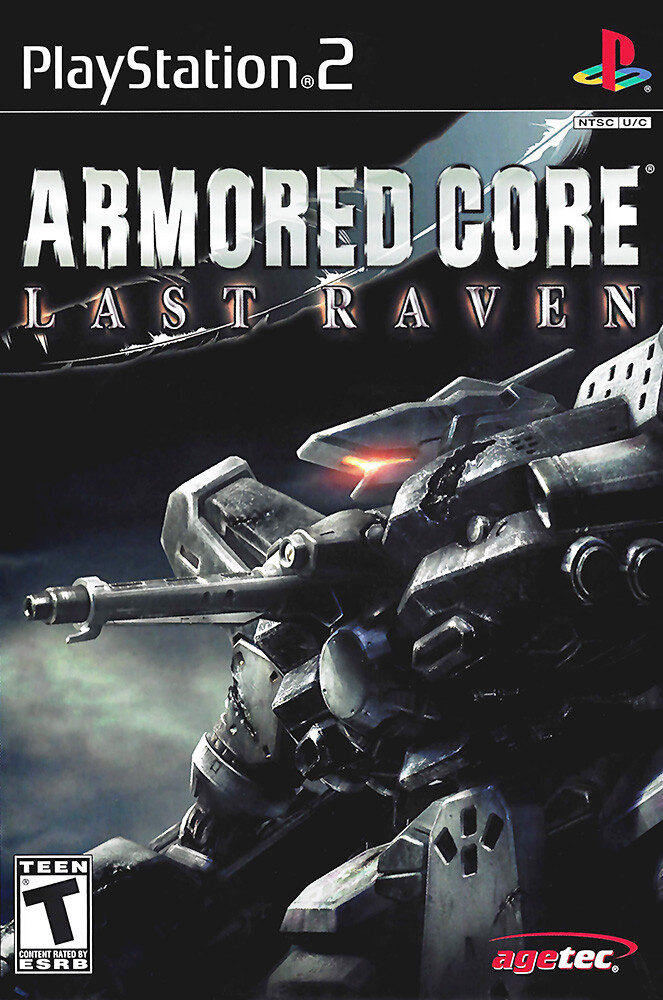 Armored Core Last Raven PS2 BOX ART Premium POSTER MADE IN USA