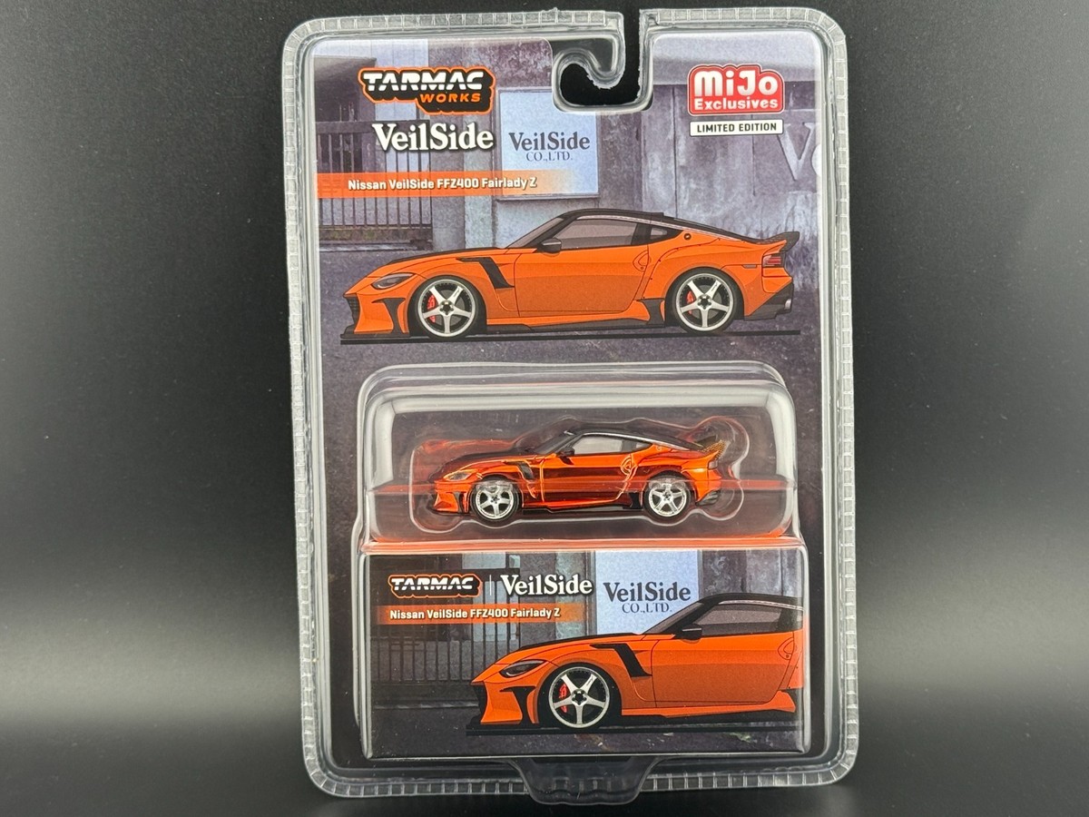 Tarmac Works Nissan VeilSide FFZ400 Fairlady Z – Orange – Global64