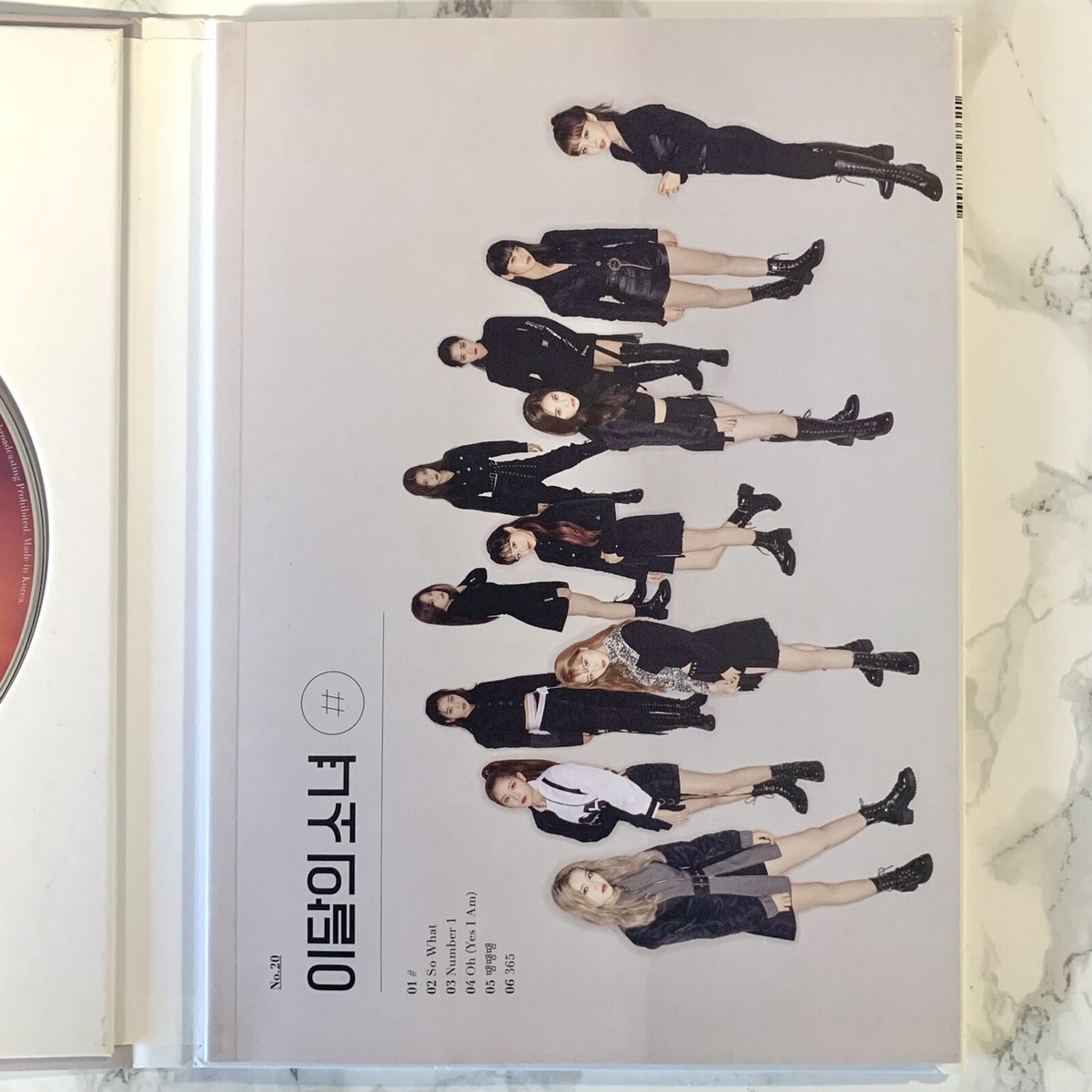 Loona [#] Album WITH PHOTOCARD - (Hash): LIMITED B Version [So