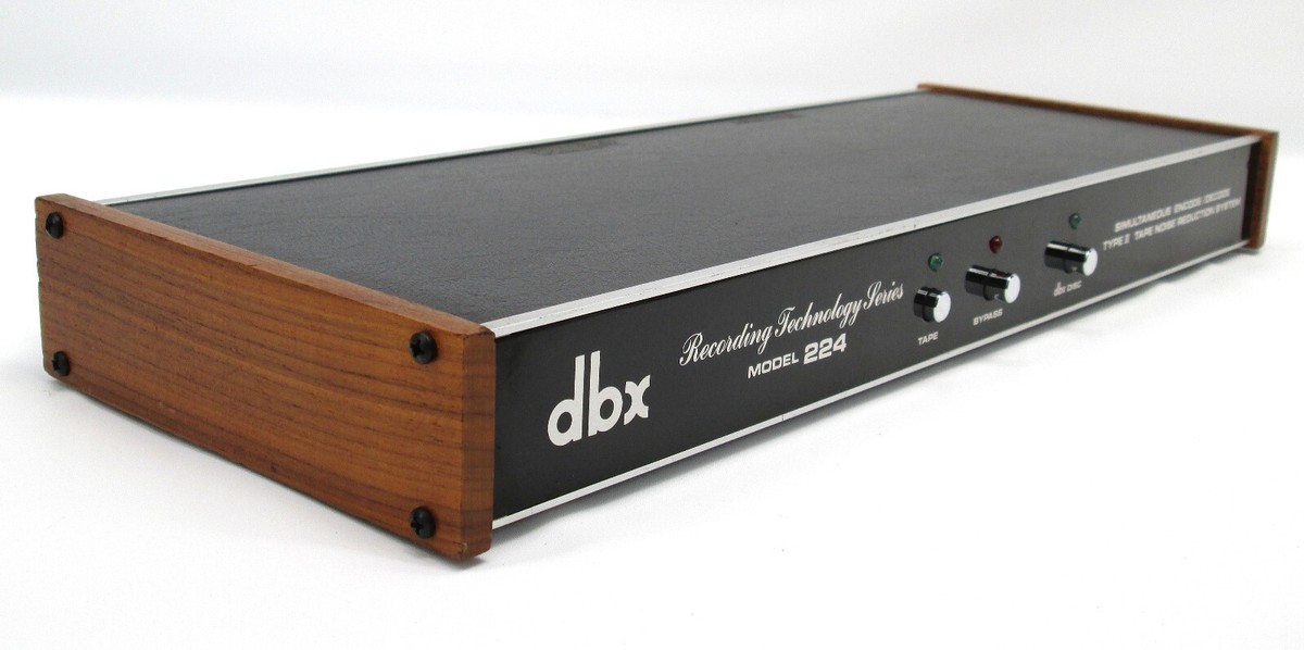 Vintage dbx 224 Simultaneous Encode/Decode Type II Tape Noise