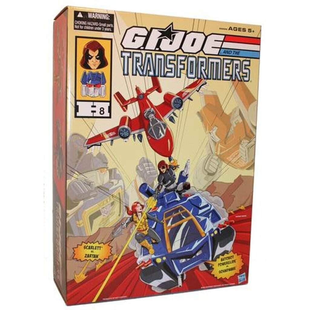 2016 SDCC Exclusive GI.Joe Transformers Soundwave & Powerglide