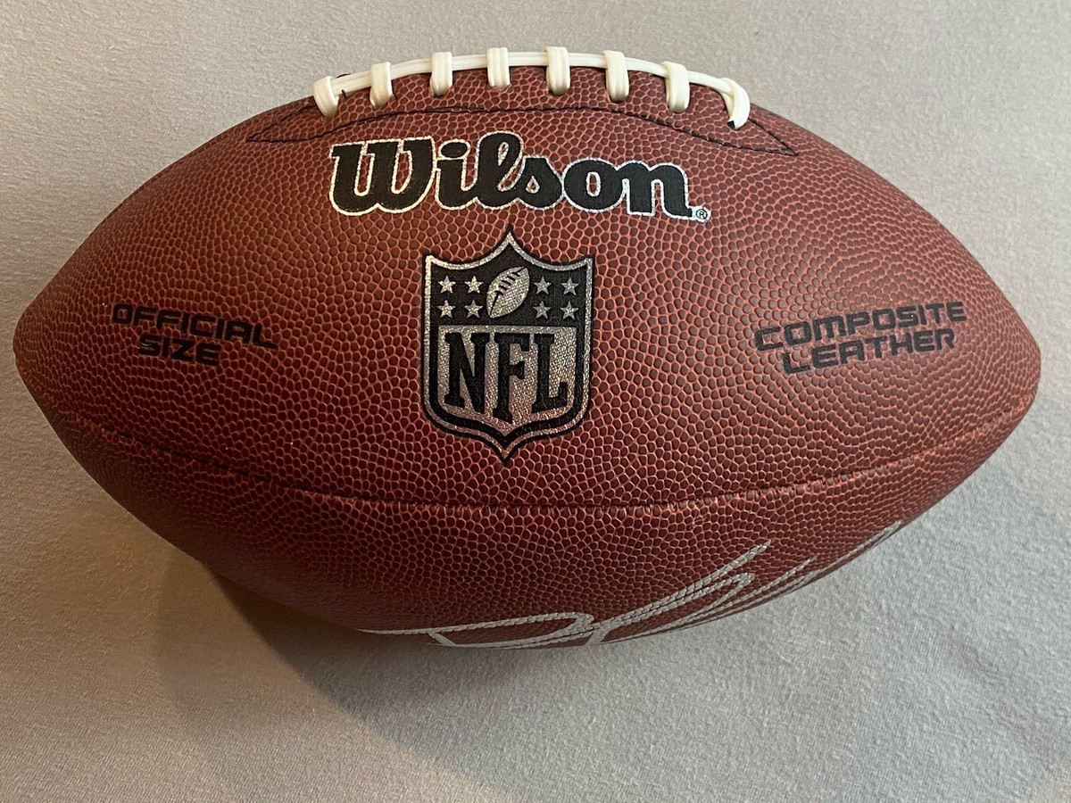 BUFFALO BILLS- DION DAWKINS AUTOGRAPH WILSON NFL FOOTBALL JSA