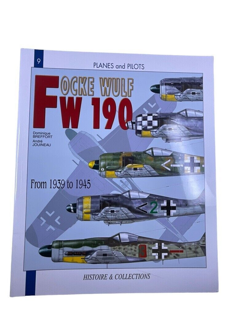 WW2 German Luftwaffe Focke Wulf Fw 190 1939-1945 Soft Cover