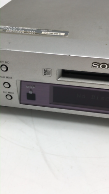 Sony MDS-S500 MD Mini Disk Player Deck Tested Headphones & Analog