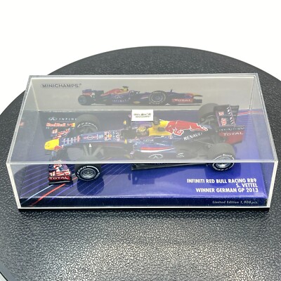 MINICHAMPS 1/43 Infiniti Red Bull RB9 Sebastian Vettel 2013 German