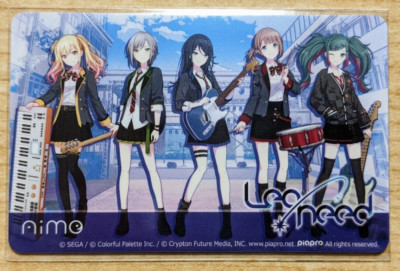 Aime カード イロドリミドリ 5人の日常デザイン セガ チュウニズム