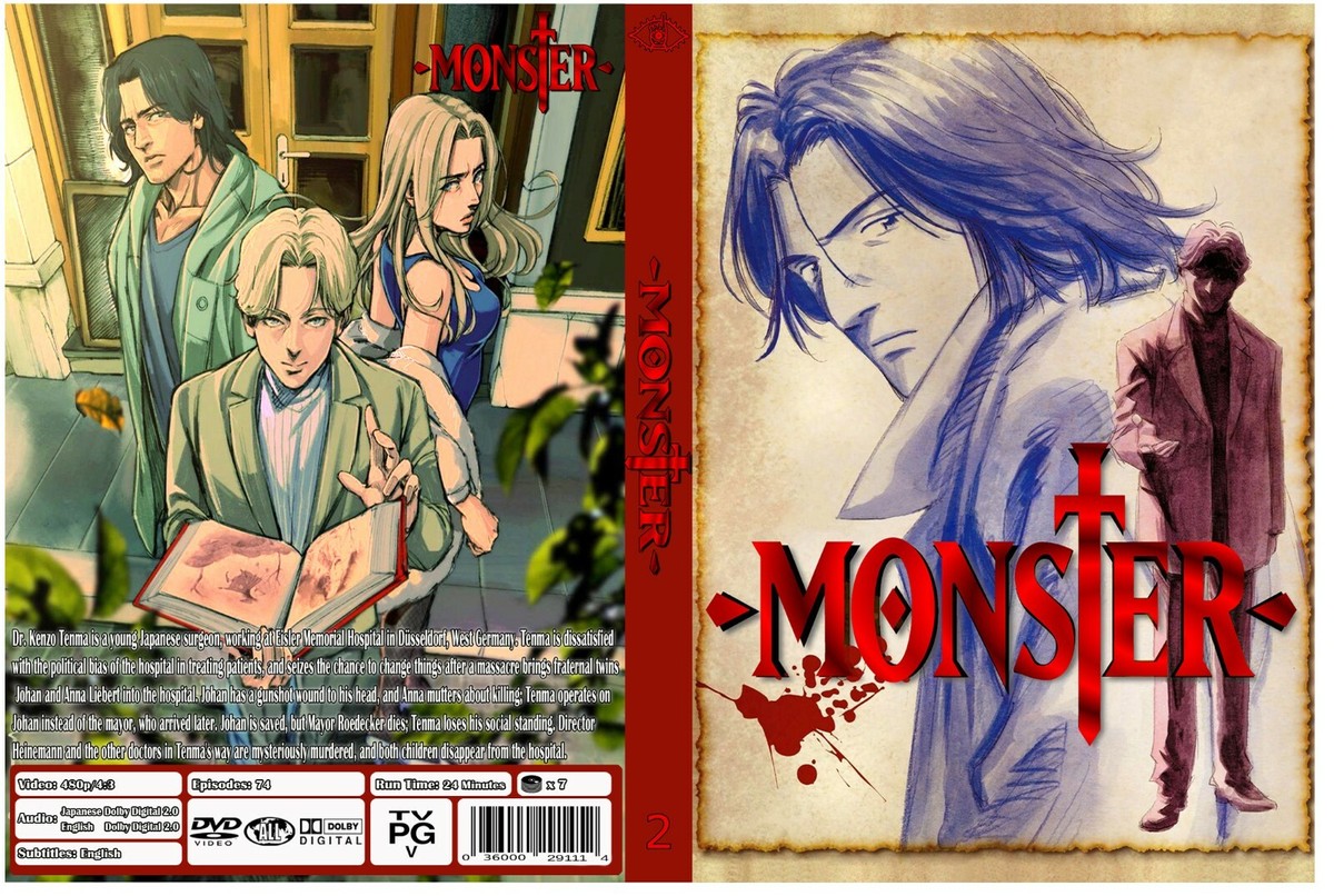 Naoki Urasawa's Monster Anime Series Dual Audio English/Japanese