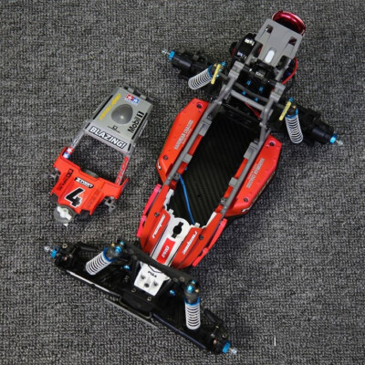 Carbon Fiber Chassis Frame Kit for Tamiya DT-04 Fighter NXGEN 2wd