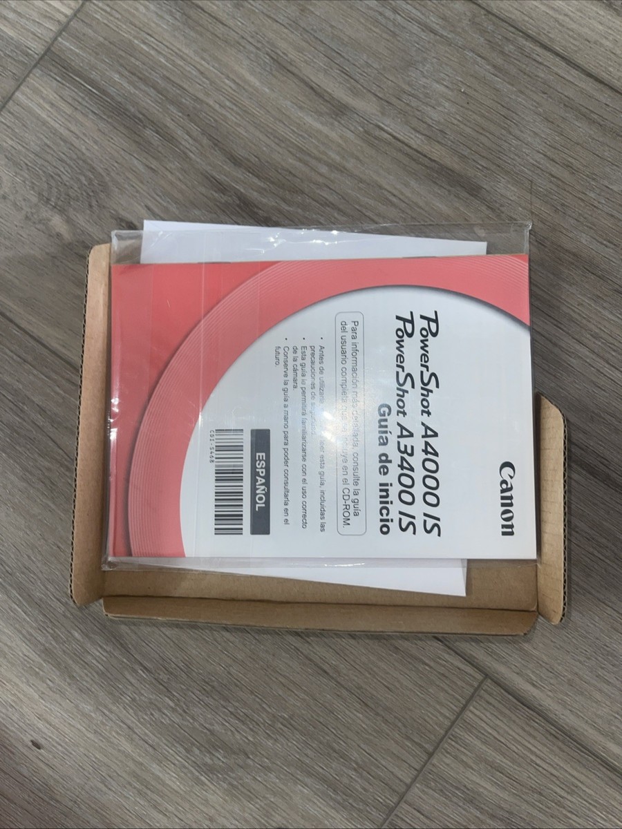 Canon PowerShot A3400 IS 16.0MP Digital Camera - Black for sale