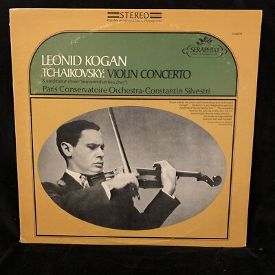 LEONID KOGAN violin - TCHAIKOVSKY Violin Concerto & Meditation