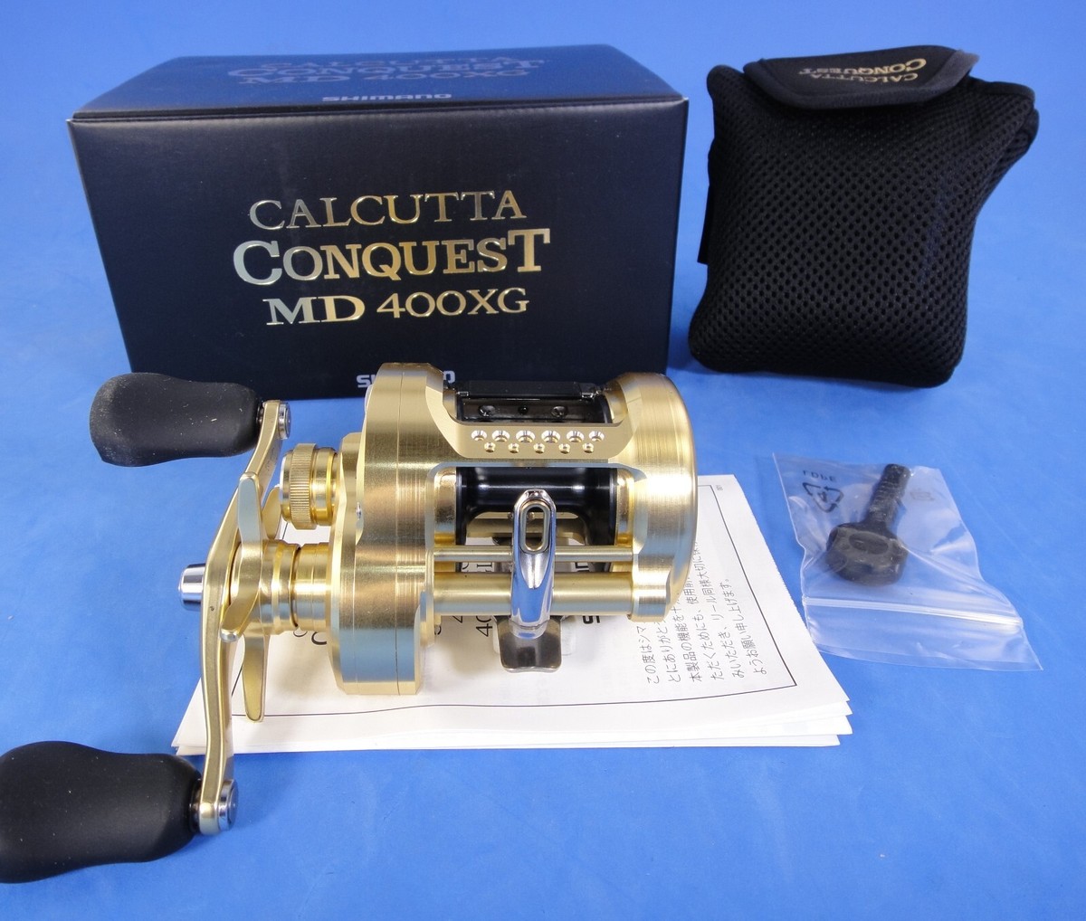 23 SHIMANO CALCUTTA CONQUEST MD 400 XG RH REEL (U.S SELLER~SHIP