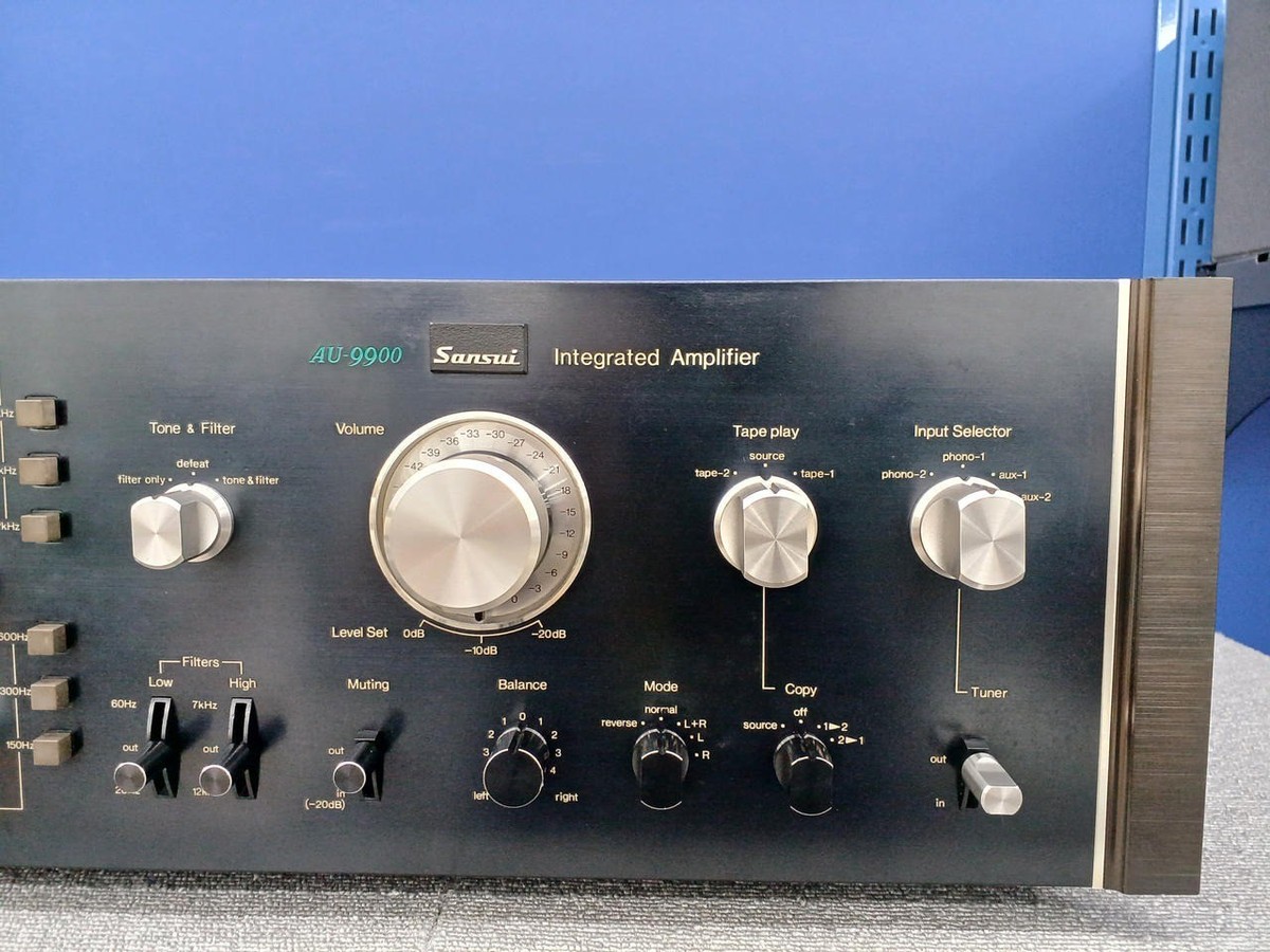 Sansui AU-9900 Integrated Stereo Amplifier Vintage Japan Tested