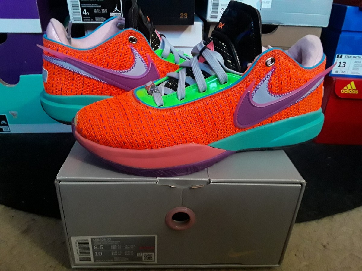 Nike Air Zoom LeBron XX 20 Chosen 1 I Total Orange Vivid Purple