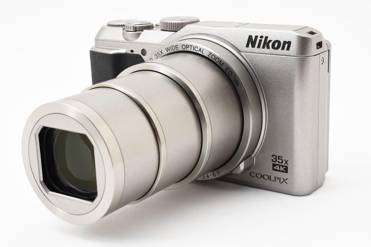 Nikon COOLPIX A900 Digital Camera W. 35x Zoom Lens 20.3MP Silver